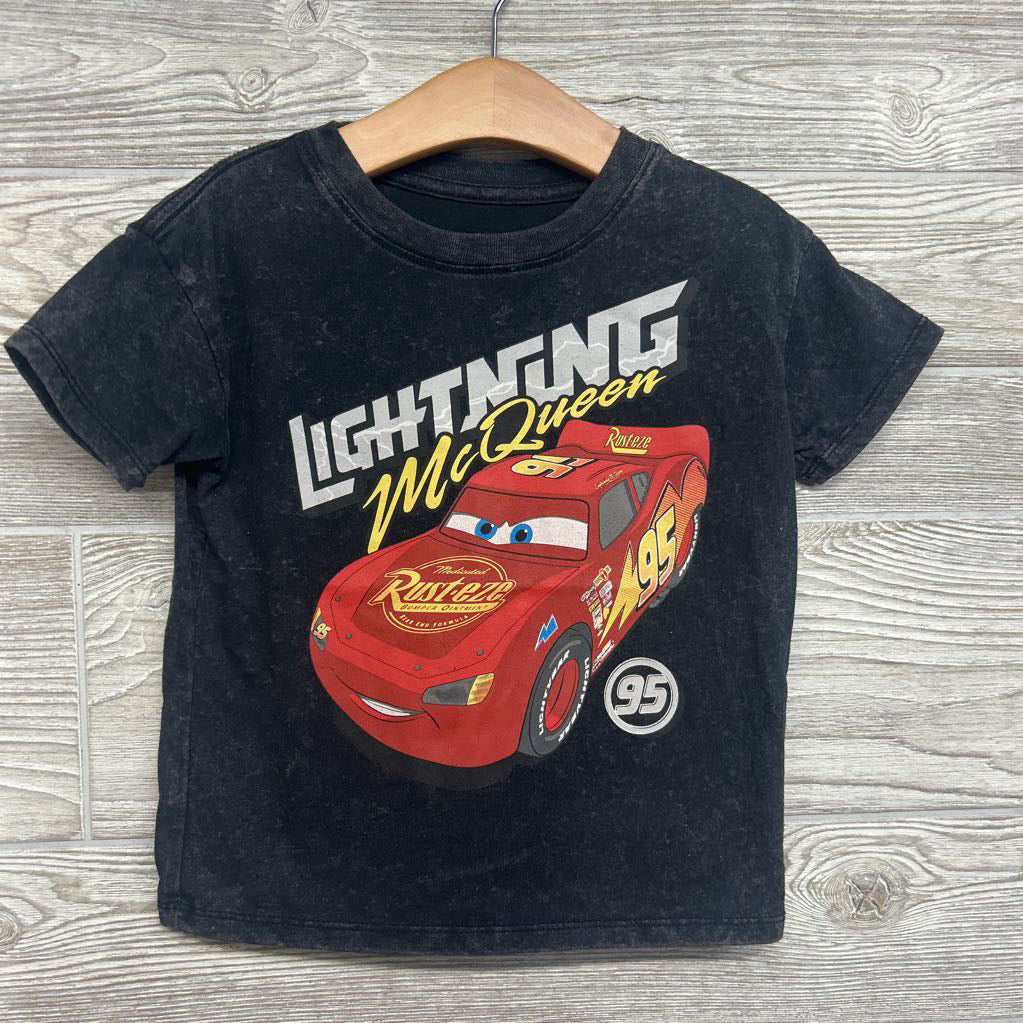 Weathered Shirt Lightning McQueen 4t