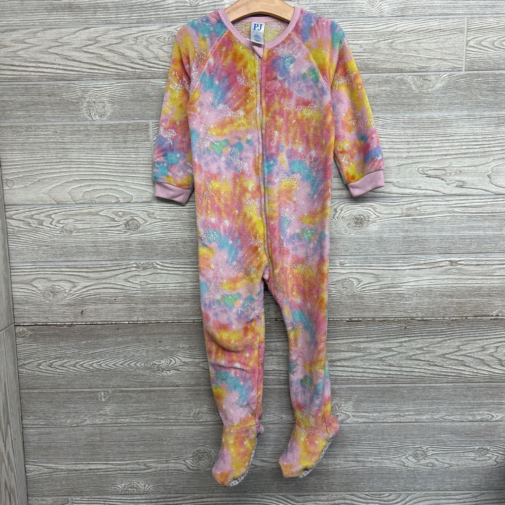 Plush Pj Outfit Tie Dye 3t