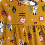 LS Dress Flowers, Animals 3t