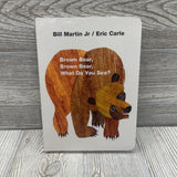 Eric Carle Brown Bear Brown Bear What Do You See Board Book