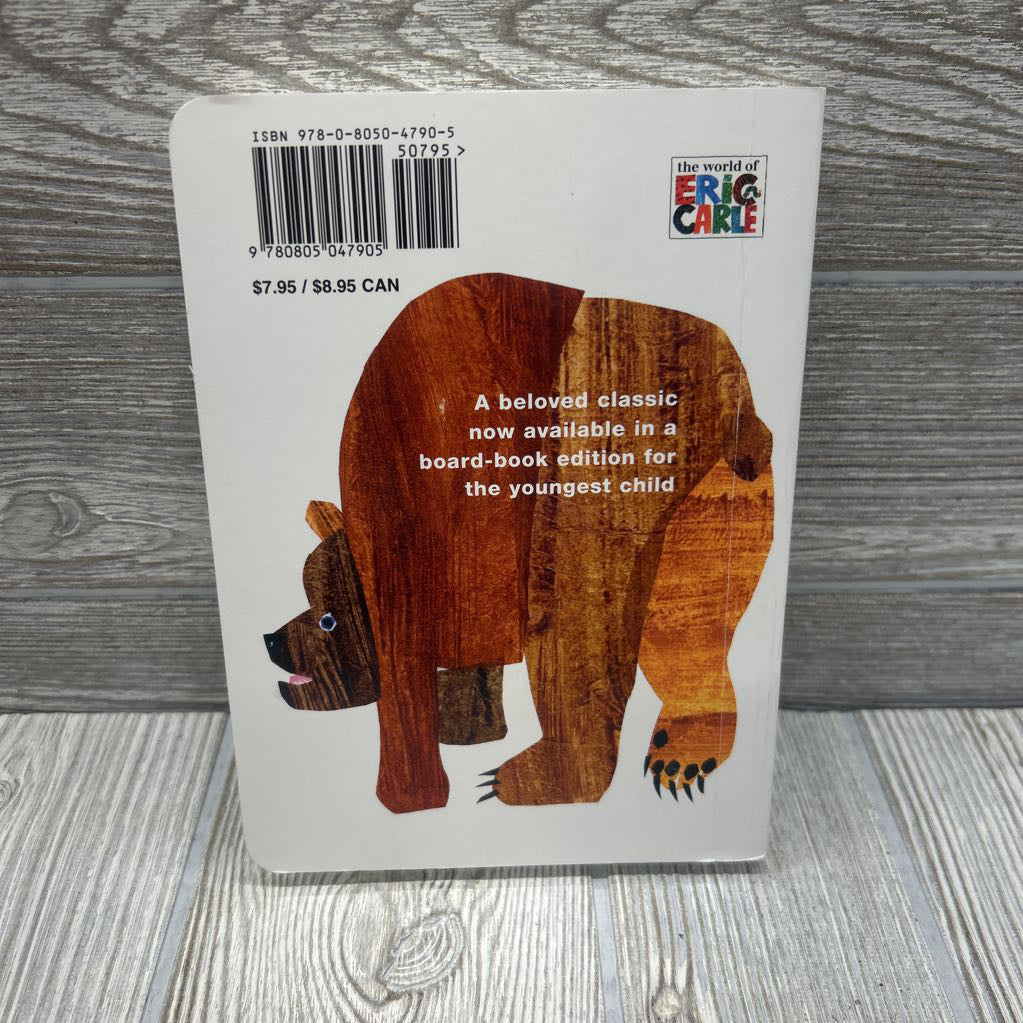 Eric Carle Brown Bear Brown Bear What Do You See Board Book