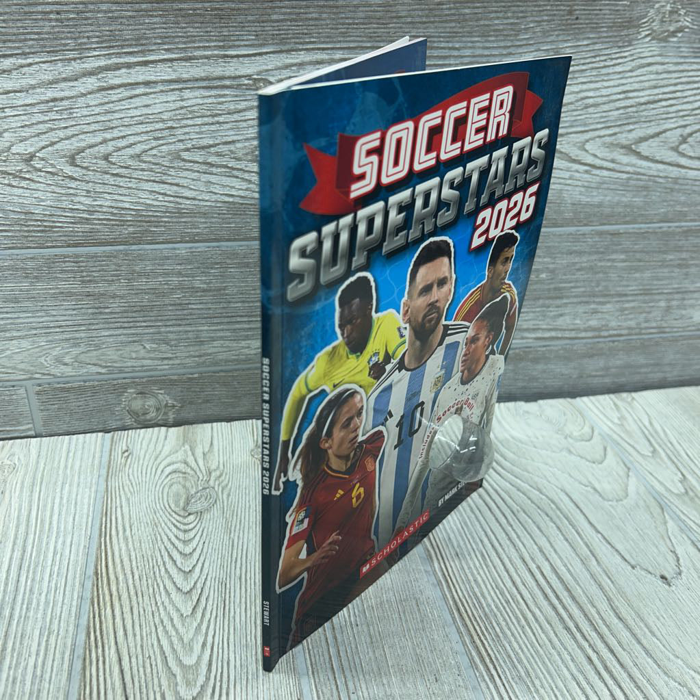 Soccer Superstars 2026 Paperback Book