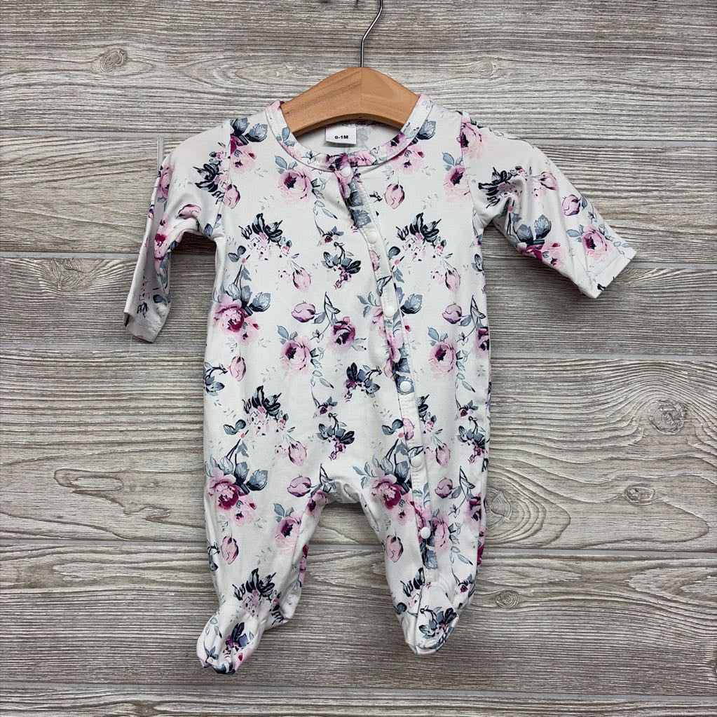 Snap Up Outfit Flowers 0-1m