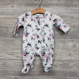 Snap Up Outfit Flowers 0-1m