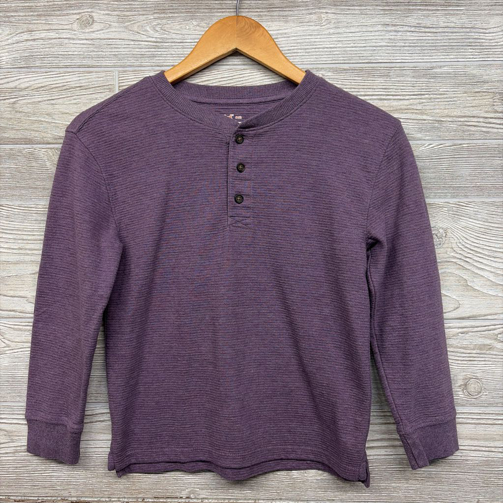 Ribbed Henley LS Shirt 8
