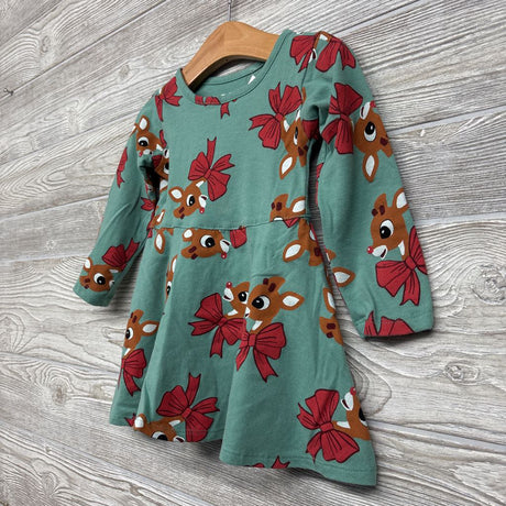 LS Peplum Shirt Rudolph 18M