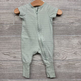 Footless Outfit Textured Stripes NB
