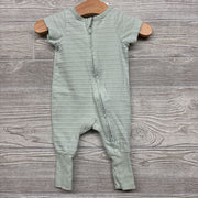 Footless Outfit Textured Stripes NB