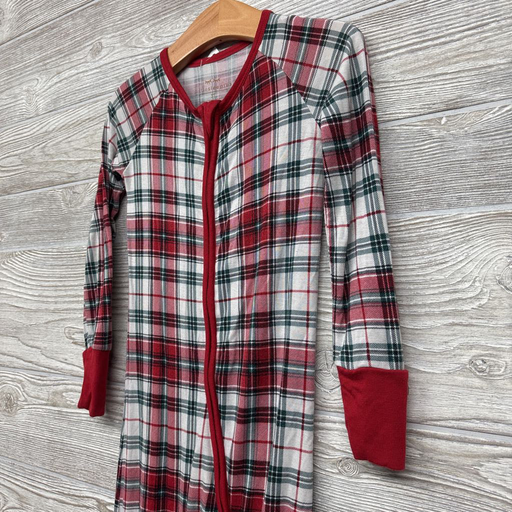 Bamboo Sleeper Plaid 3t