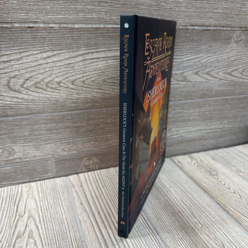 Escape Room Adventures Sherlock's Greatest Case 9 Hardcover