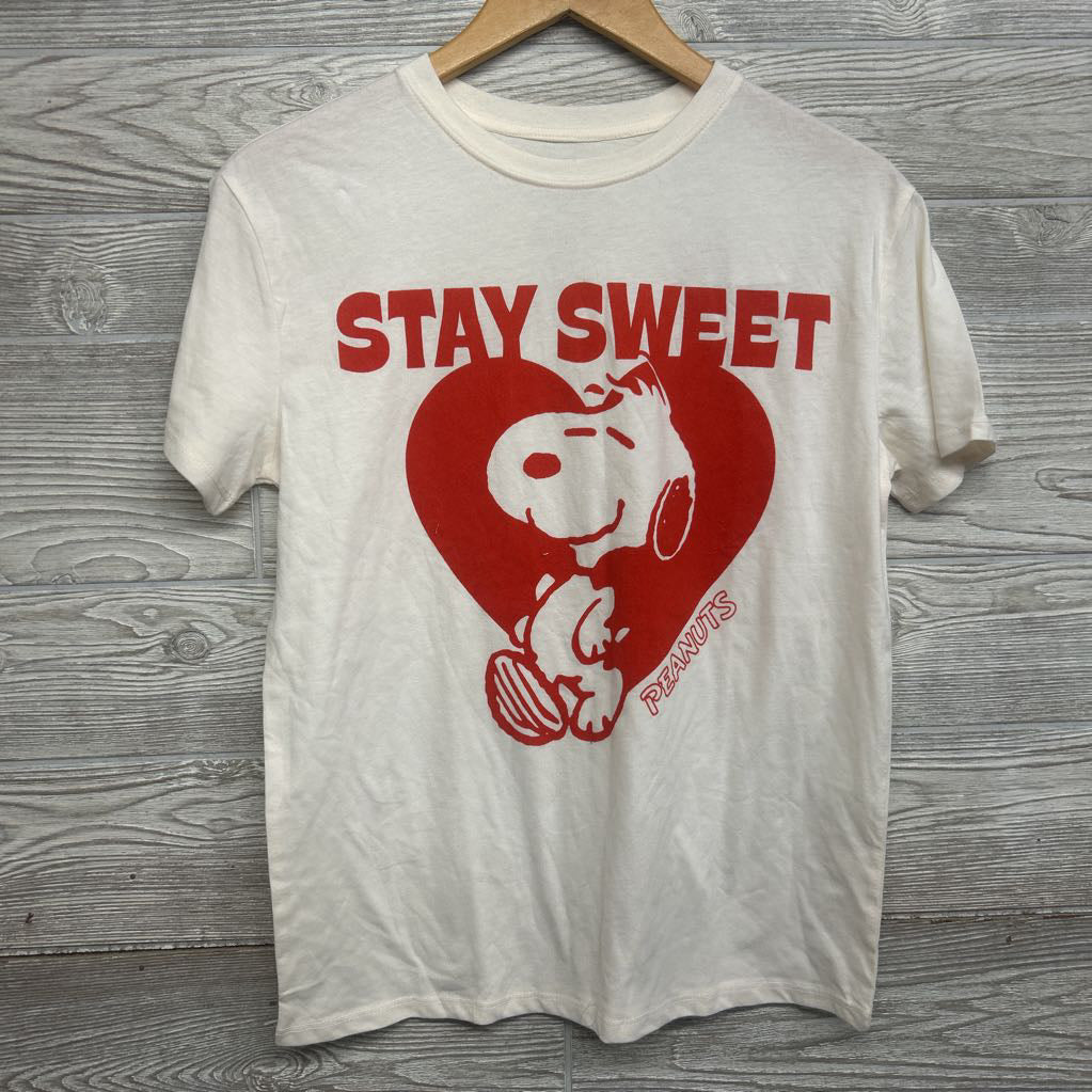 NEW Shirt Stay Sweet Snoopy 10-12