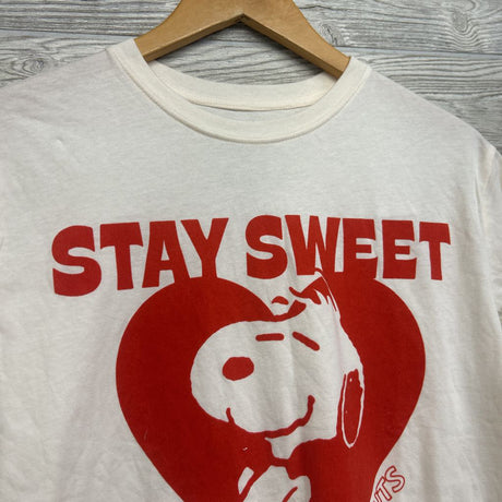 NEW Shirt Stay Sweet Snoopy 10-12