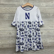 NEW Northwestern LS Dress 5t
