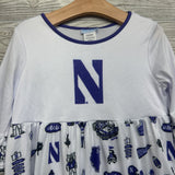 NEW Northwestern LS Dress 5t
