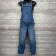 Side Panel Denim Overalls 8/Medium Short