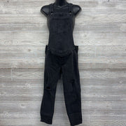 Side Panel Denim Overalls 8/Medium Short