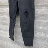 Side Panel Denim Overalls 8/Medium Short