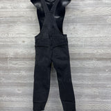 Side Panel Denim Overalls 8/Medium Short