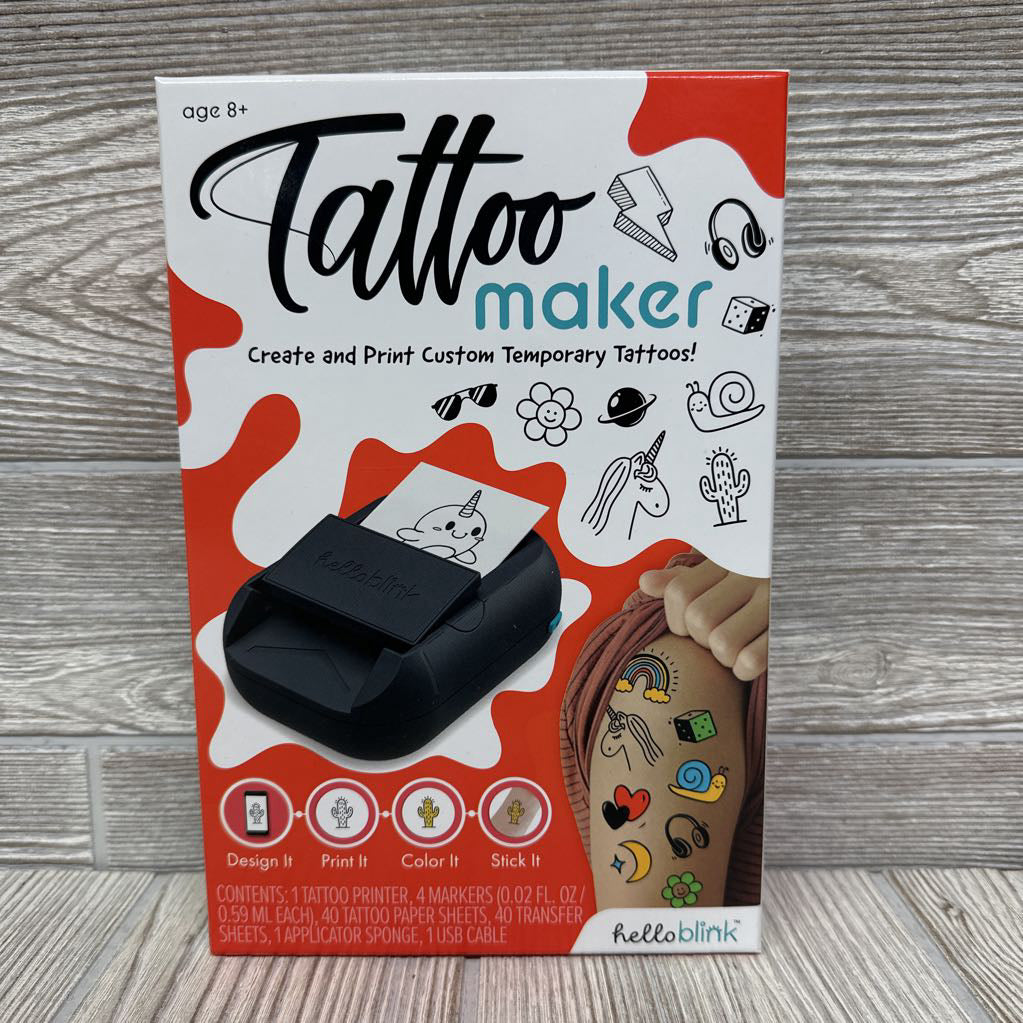 NEW Tattoo Maker & Refill Pack