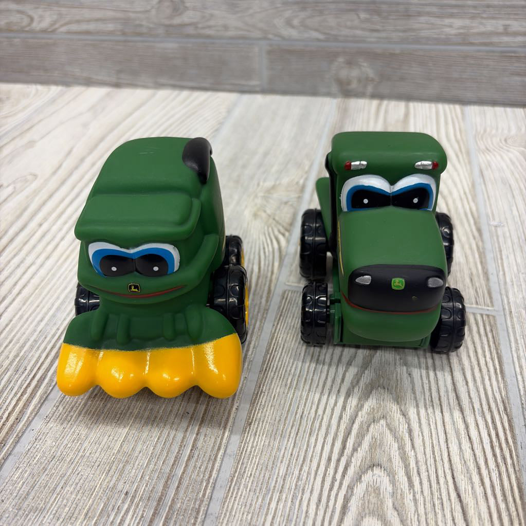 Johnny Tractor & Corey Combine Vehicles