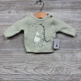 NEW Knit Sweater Dinosaurs & Pants Stripes 0-3M