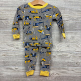 2 Pc LS PJs Construction Vehicles 2T