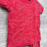 2 Pc PJs Sharks 18-24M