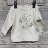 LS Shirt Frog, Pants Stripes W/ Hat NB