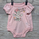 Nw/oT 2 Pk Bodysuits Minnie Butterflies & Pointelle Pants W/ Bandana Bib NB