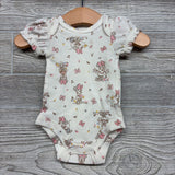 Nw/oT 2 Pk Bodysuits Minnie Butterflies & Pointelle Pants W/ Bandana Bib NB