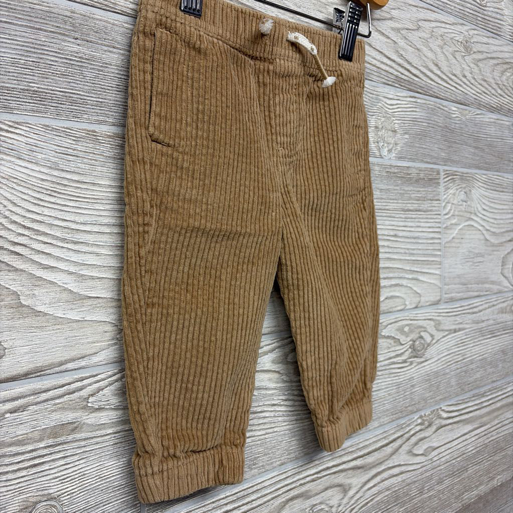 Cord Drawstring Joggers 6-9M
