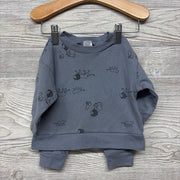 LS Waffle Knit Shirt & Pants Lions 3-6M