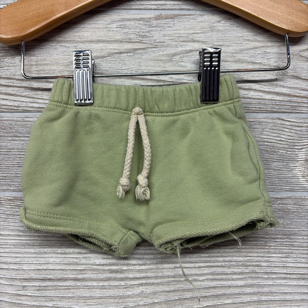 French Terry Shorts Raw Trim 0-3M