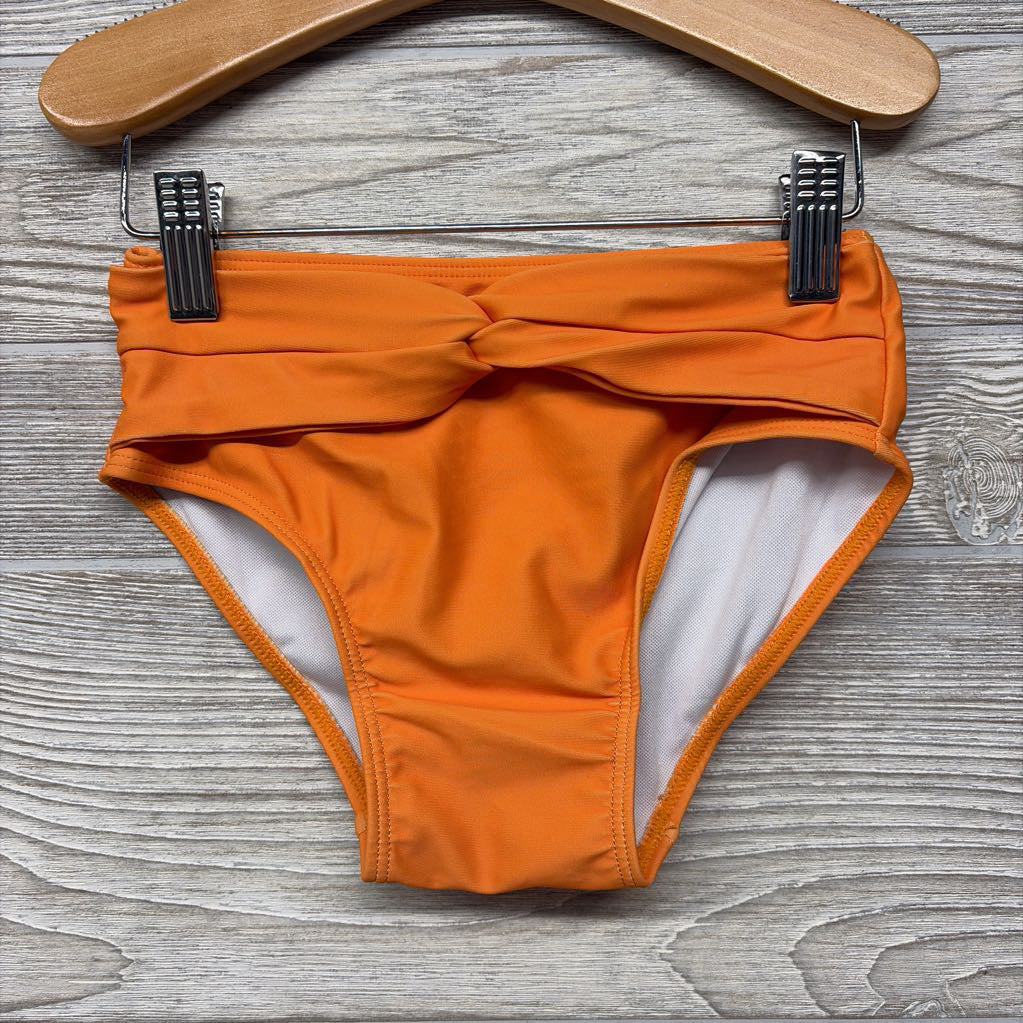 2 Pc Swimsuit Leaves Front Knot 6-7