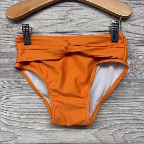 2 Pc Swimsuit Leaves Front Knot 6-7