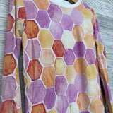 2 Pc LS Bamboo PJs Honeycomb 6