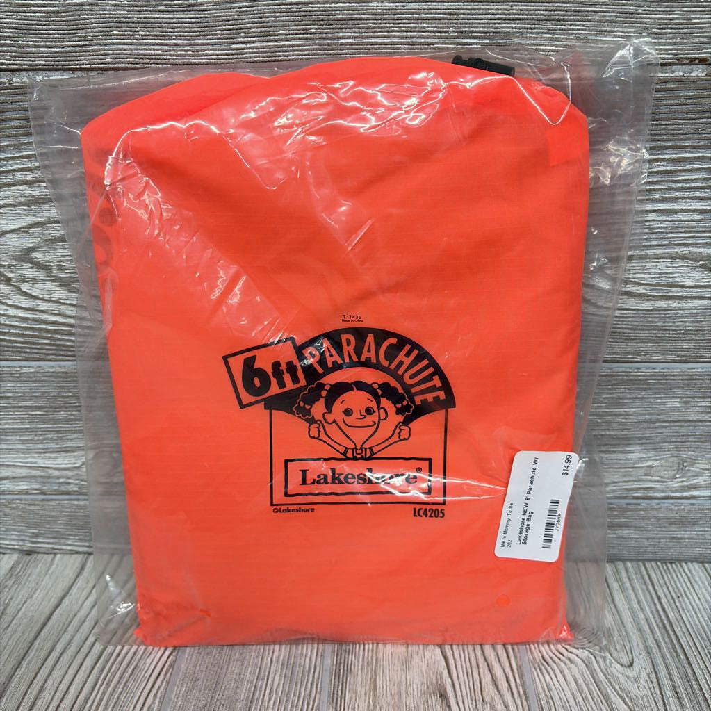 NEW 6' Parachute W/ Storage Bag