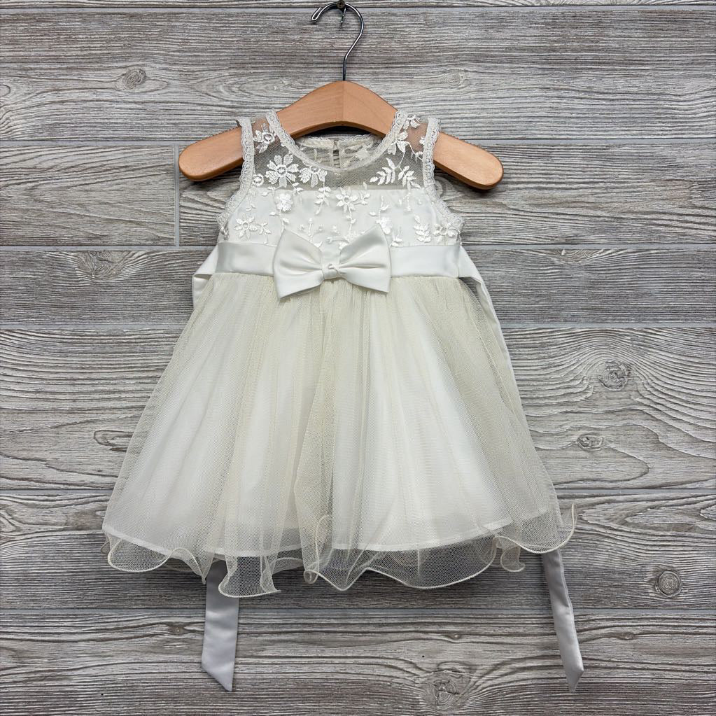 Tank Lace Tulle Dress 6-12M