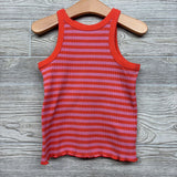 Ribbed Tank Top Stripes 4T