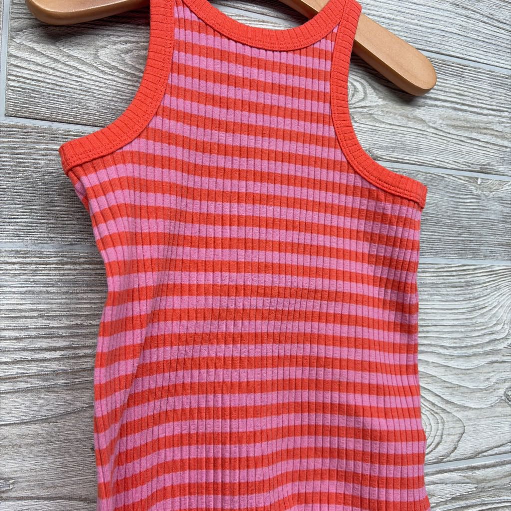 Ribbed Tank Top Stripes 4T