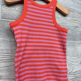 Ribbed Tank Top Stripes 4T