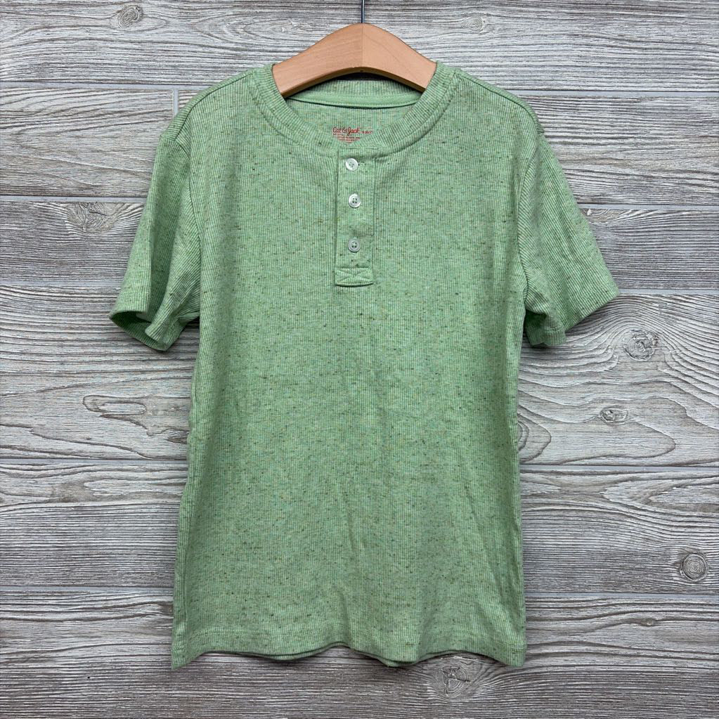Ribbed Henley Shirt 6-7