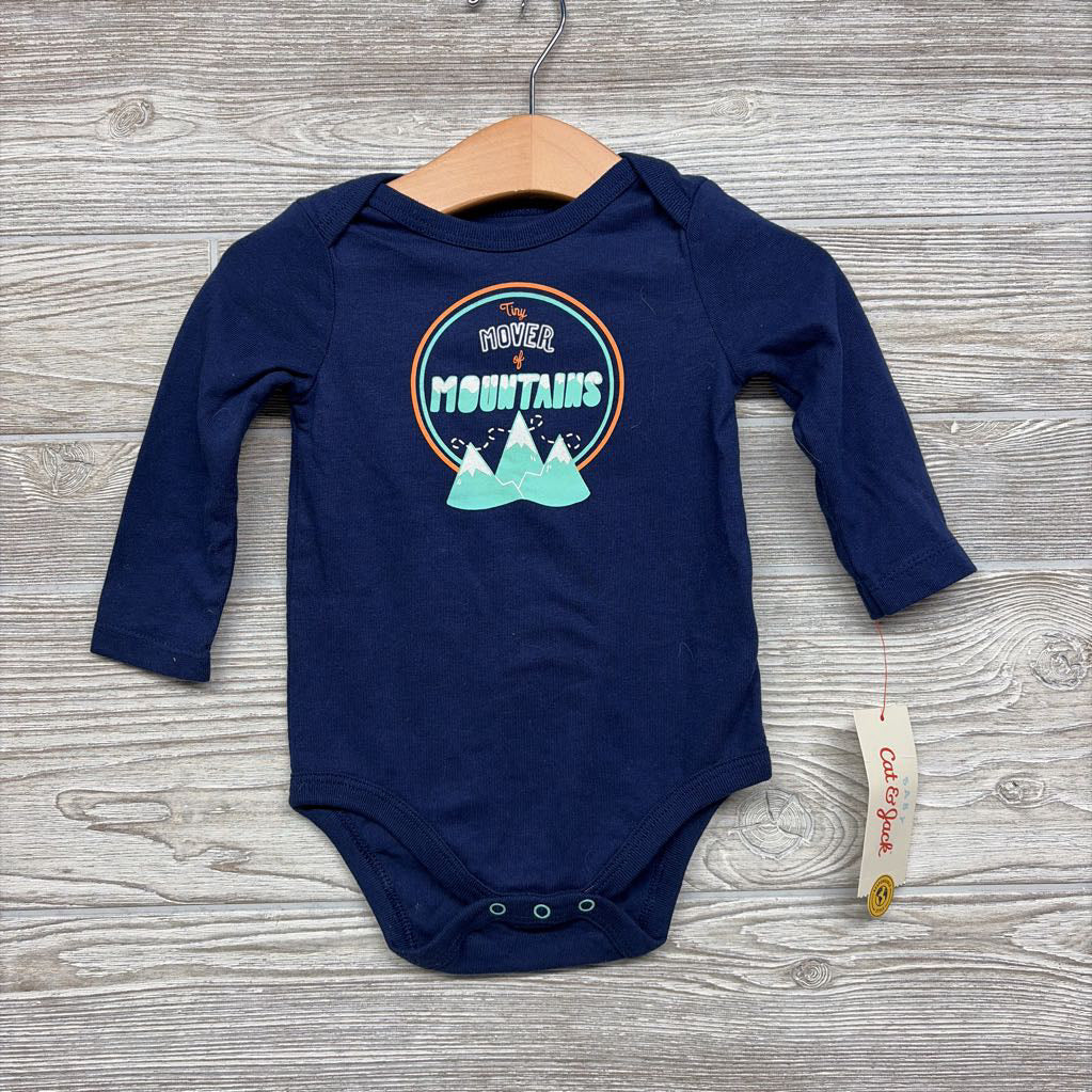 NEW LS Bodysuit Tiny Mover Of Mountains 9-9M