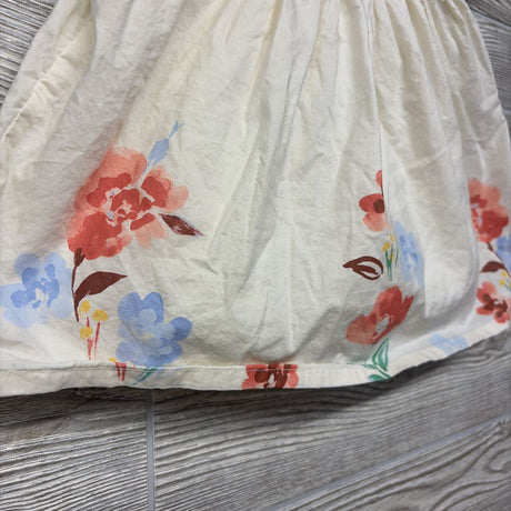 Puff Sleeve Smocked Dress Flowers 9M