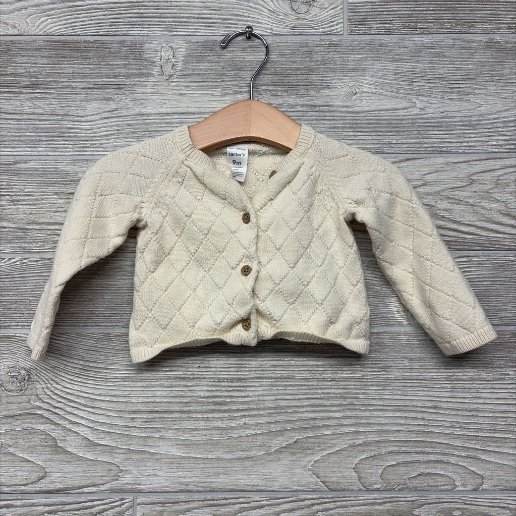 Textured Knit Cardigan 9M