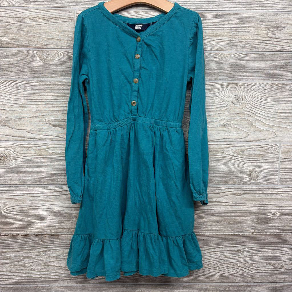 LS Textured Button Up Dress 6-7