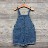 Denim Overalls Cuffed 6-7