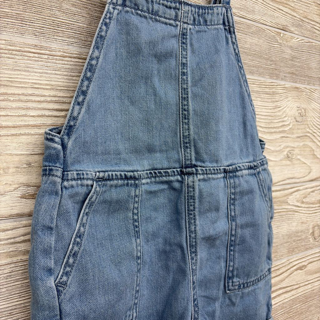 Denim Overalls Cuffed 6-7