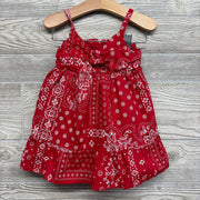 Tank Dress & Bloomers Paisley Bow 12M