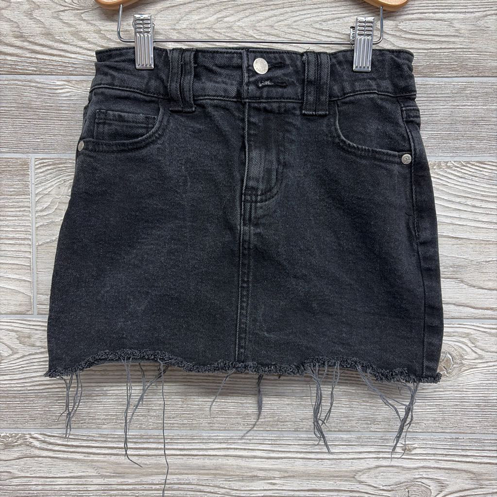 Denim Skirt Frayed 8